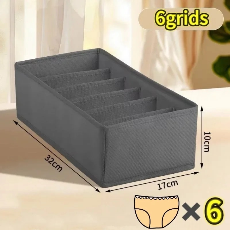 Sock Organizer Tray - 1PC 家庭用ワードローブオーガナイザー - 下着、靴下、ブラジャー、衣類用の引き出し収納ボックス - クローゼット用キャビネットセーバー下着バッグ